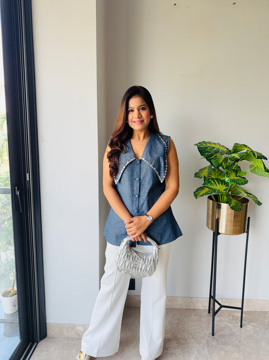 Crystal Top Sleeveless