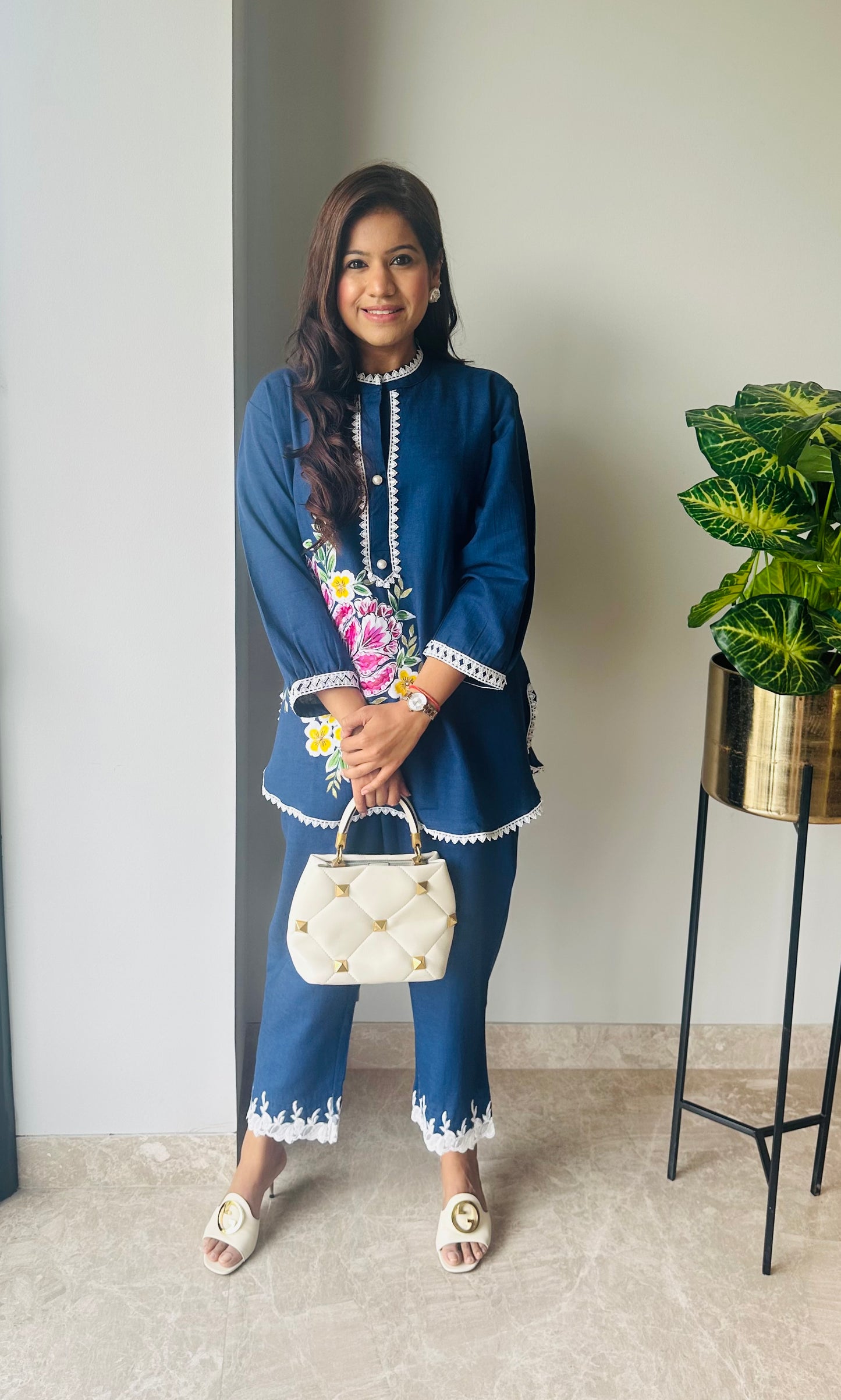 Indigo Bloom Set