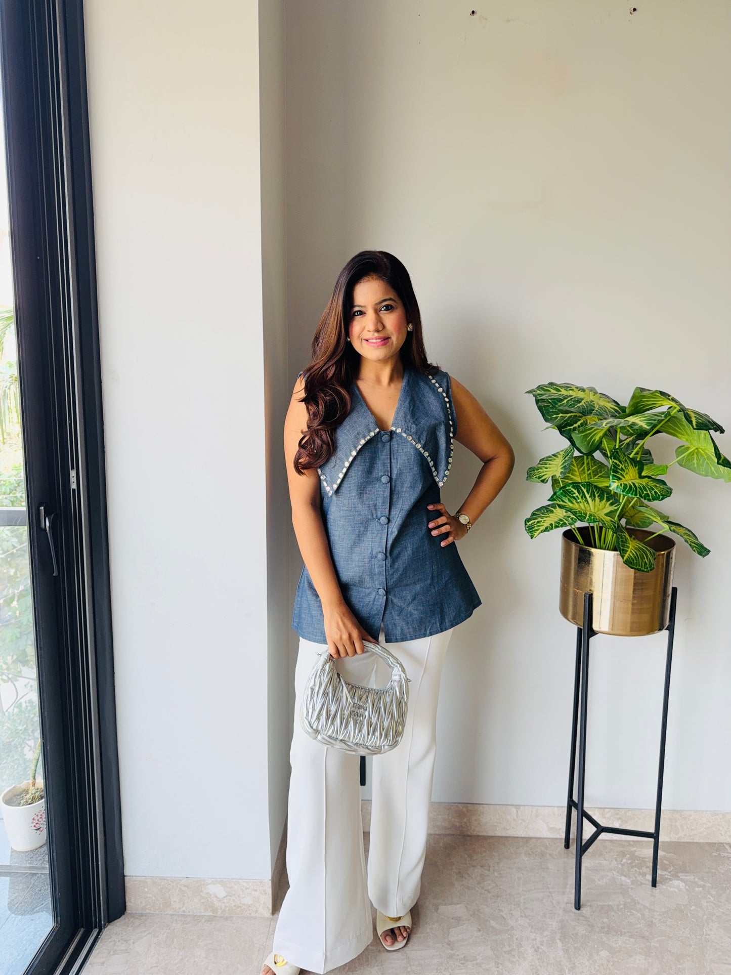 Ivory Flow Pants