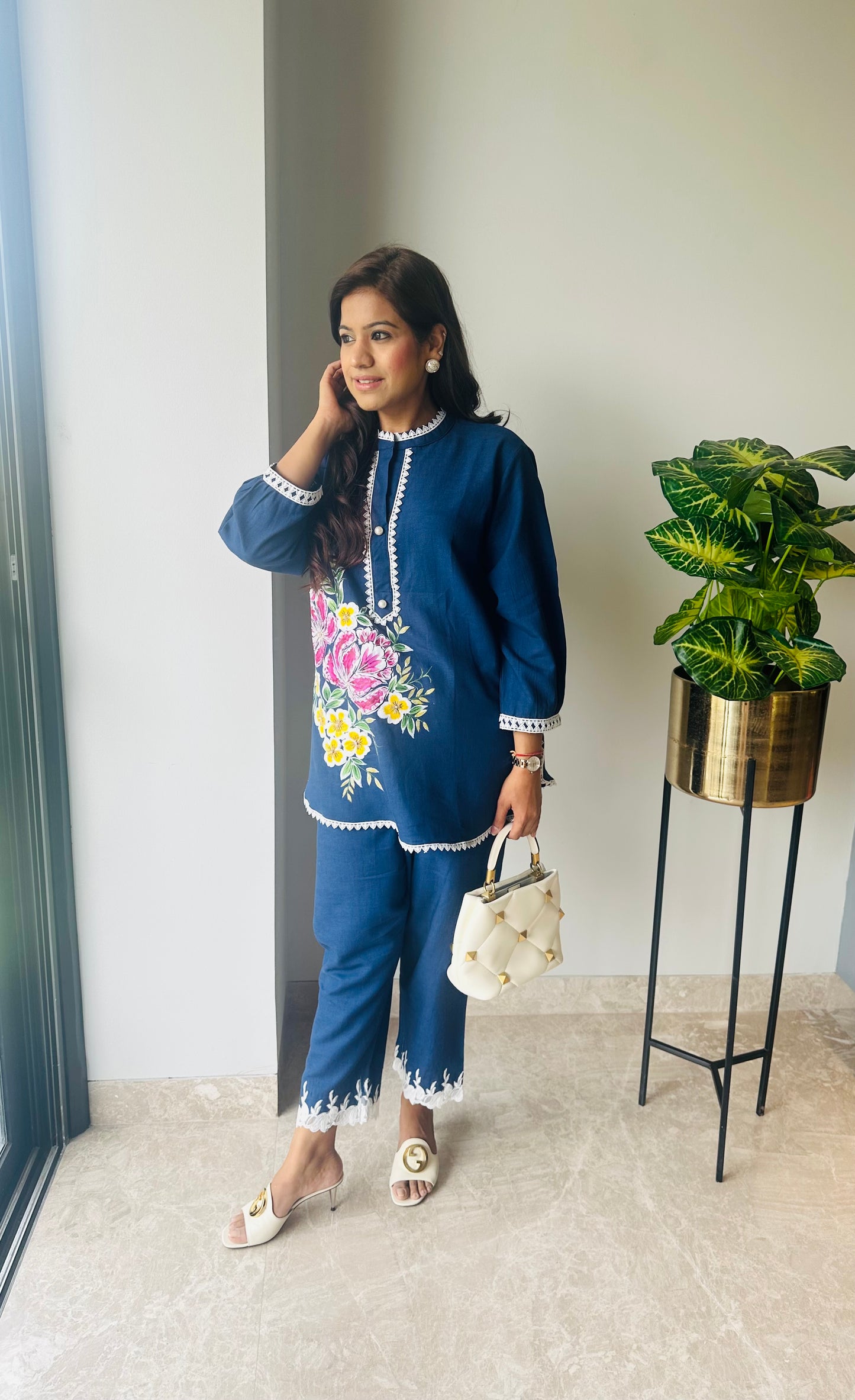 Indigo Bloom Set