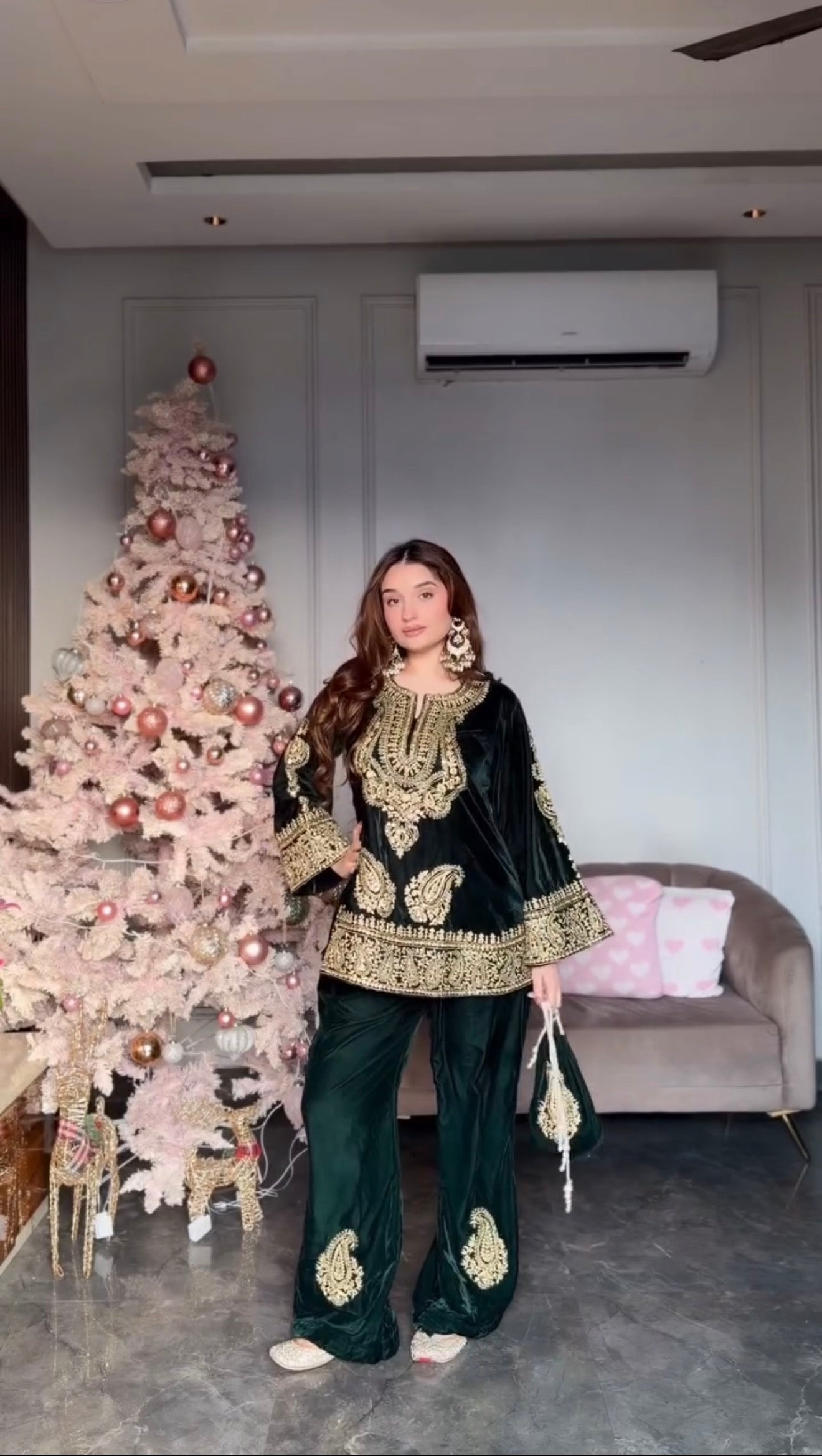 Maharani Set Green